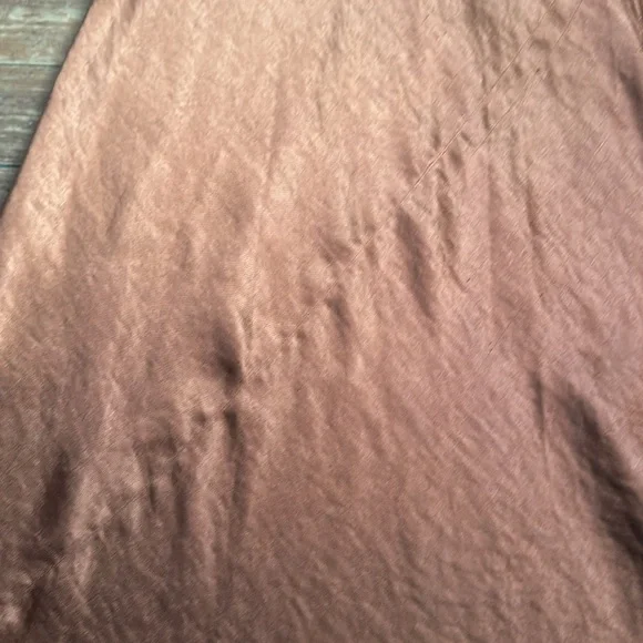 Hello Molly “Light Minds” Size US6 Copper Rust Halter Satin Wedding Guest Dress - Picture 8 of 8